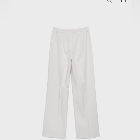 STRADIVARIUS SMART STRAIGHT-LEG TROUSERS in Size 6 - Picture 6 of 9